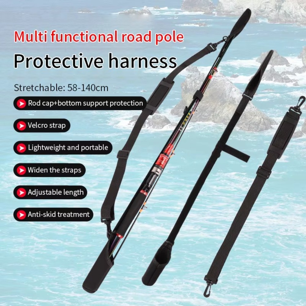 낚시대 보관 가방 조정 가능한 낚시대 어깨 벨트 휴대용 - Fishing Rod Combo 리뷰 및 가격