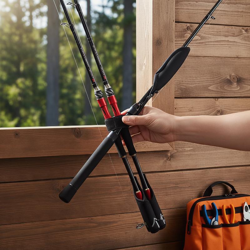조절 가능한 낚싯대 슬링 스트랩(캡 보호 기능 포함), - Fishing Rod Combo 리뷰 및 가격