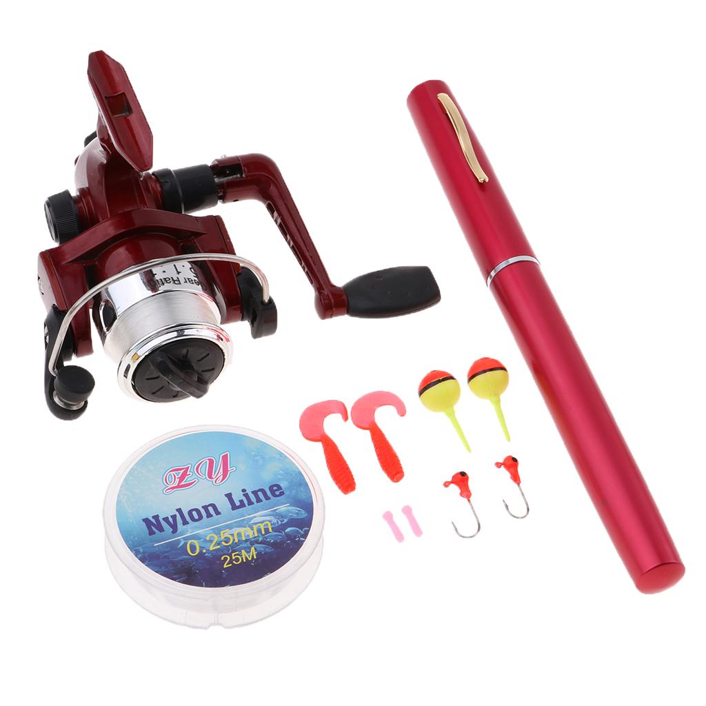 미니 휴대용 포켓 낚싯대 텔레스코픽 폴 스피닝 릴 라인 - Fishing Rod Spinning 리뷰 및 가격