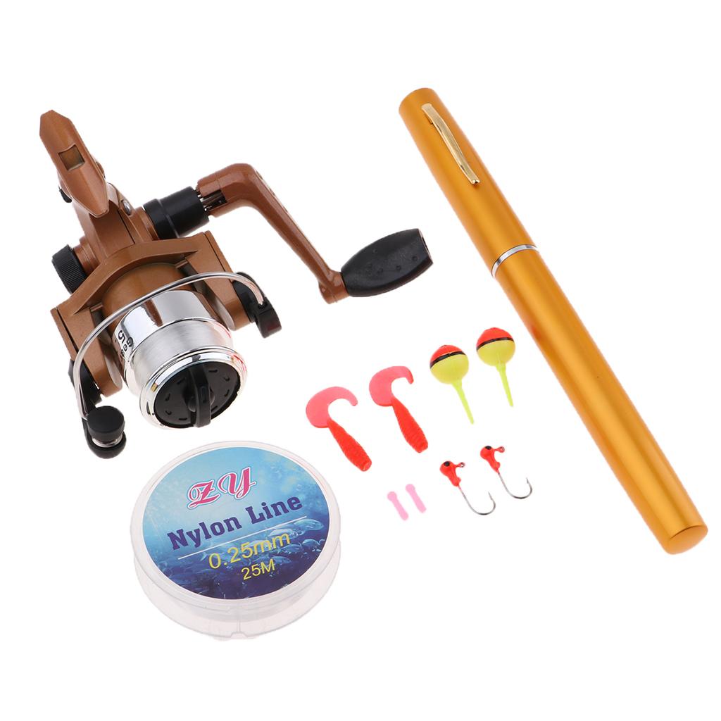 미니 휴대용 포켓 낚싯대 텔레스코픽 폴 스피닝 릴 라인 - Fishing Rod Spinning 리뷰 및 가격
