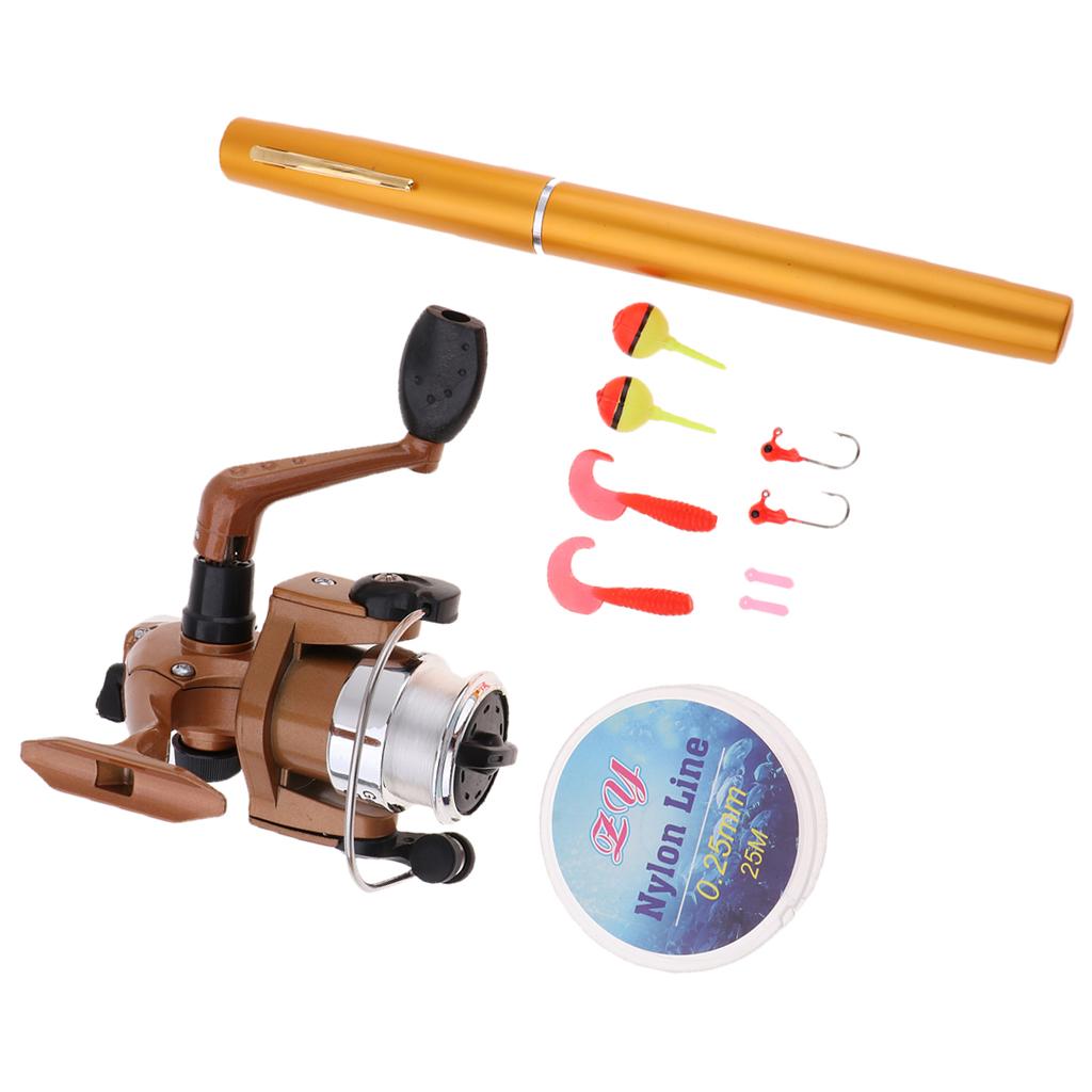 미니 휴대용 포켓 낚싯대 텔레스코픽 폴 스피닝 릴 라인 - Fishing Rod Spinning 리뷰 및 가격