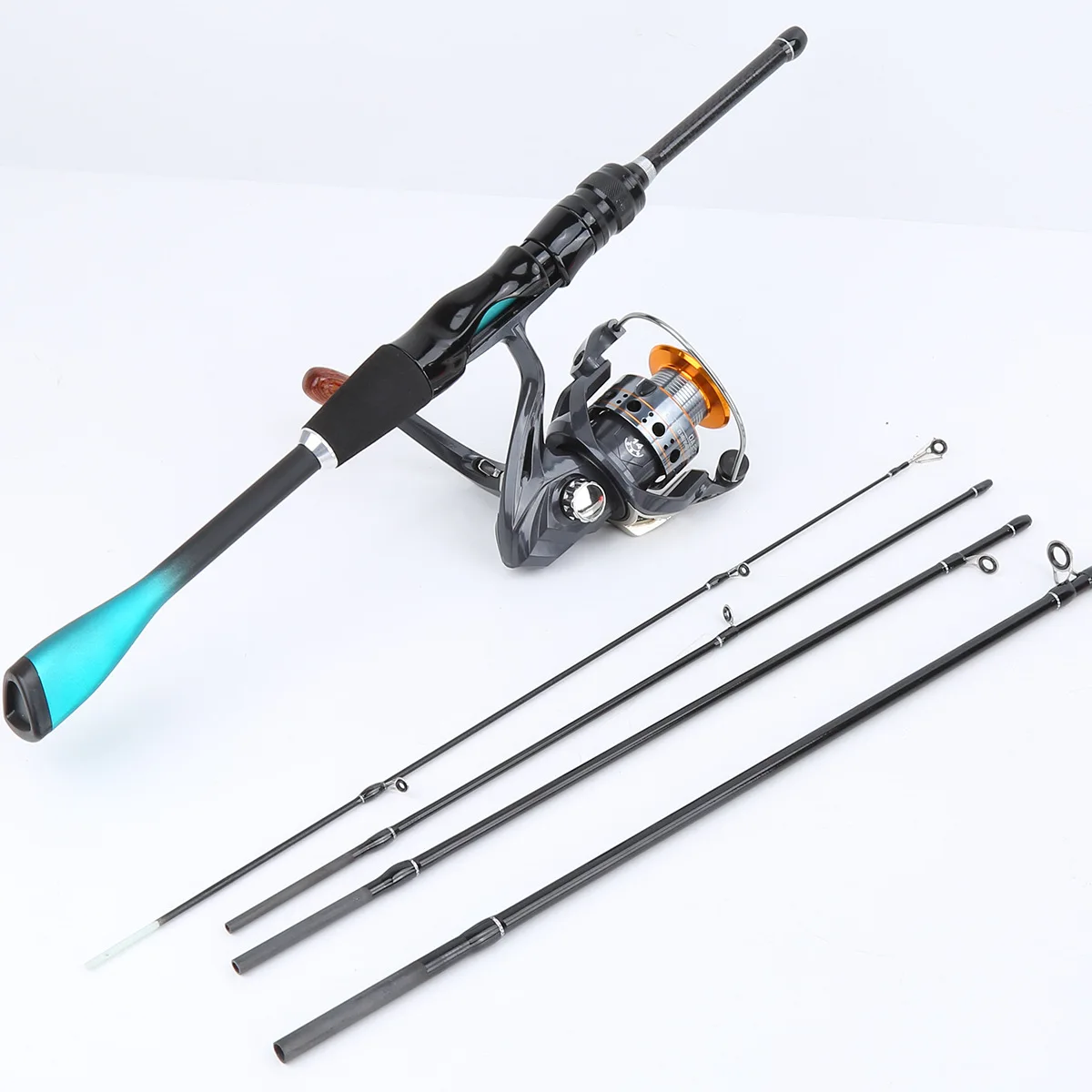 1.8m 탄소 섬유 4단 캐스팅 낚싯대, 스피닝 릴,  - Fishing Rod Carbon Fiber 리뷰 및 가격